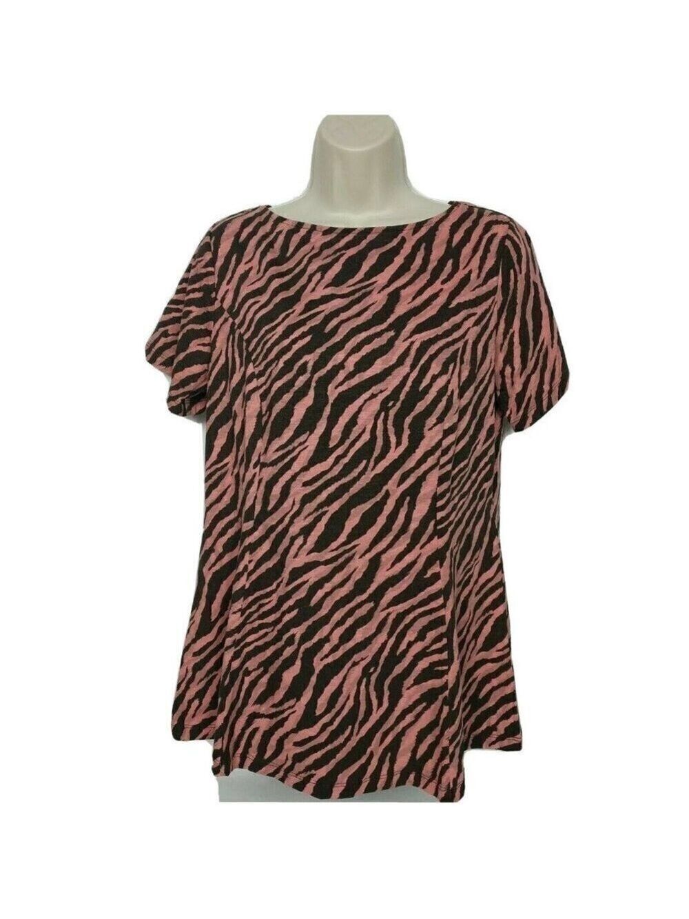 Denim & Co Petite Fit and Flare Tunic Small Petite